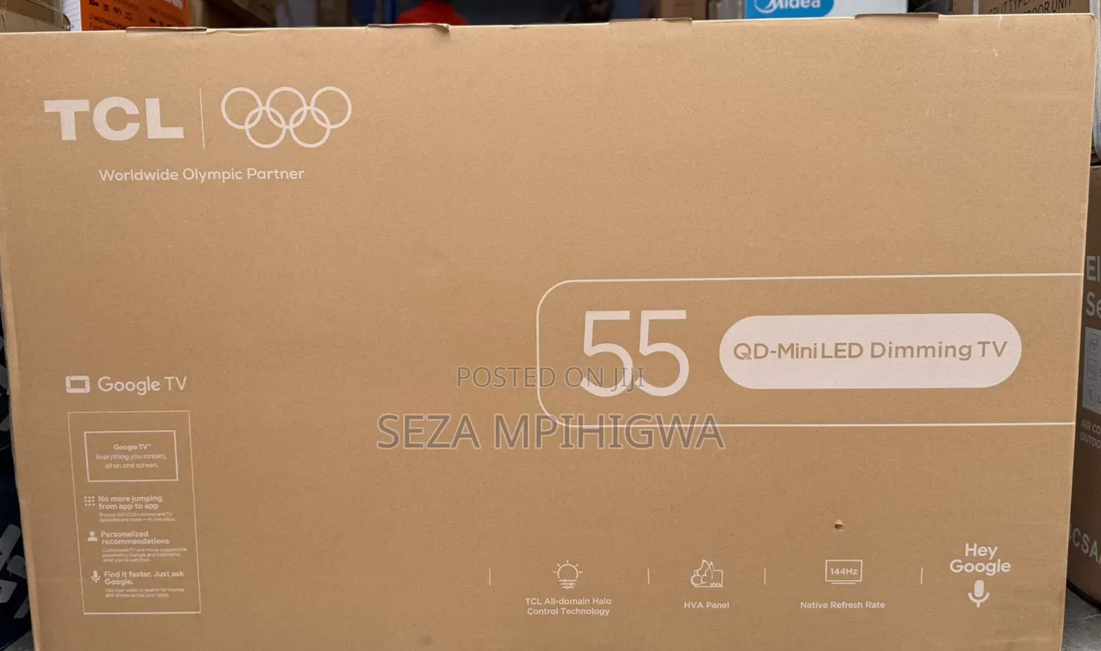 TCL 55" Smart TV Ultra HD (Brand New Kwenye Boksi)TV TCL