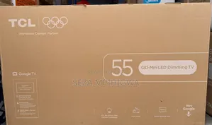 TCL 55" Smart TV Ultra HD (Brand New Kwenye Boksi)TV TCL