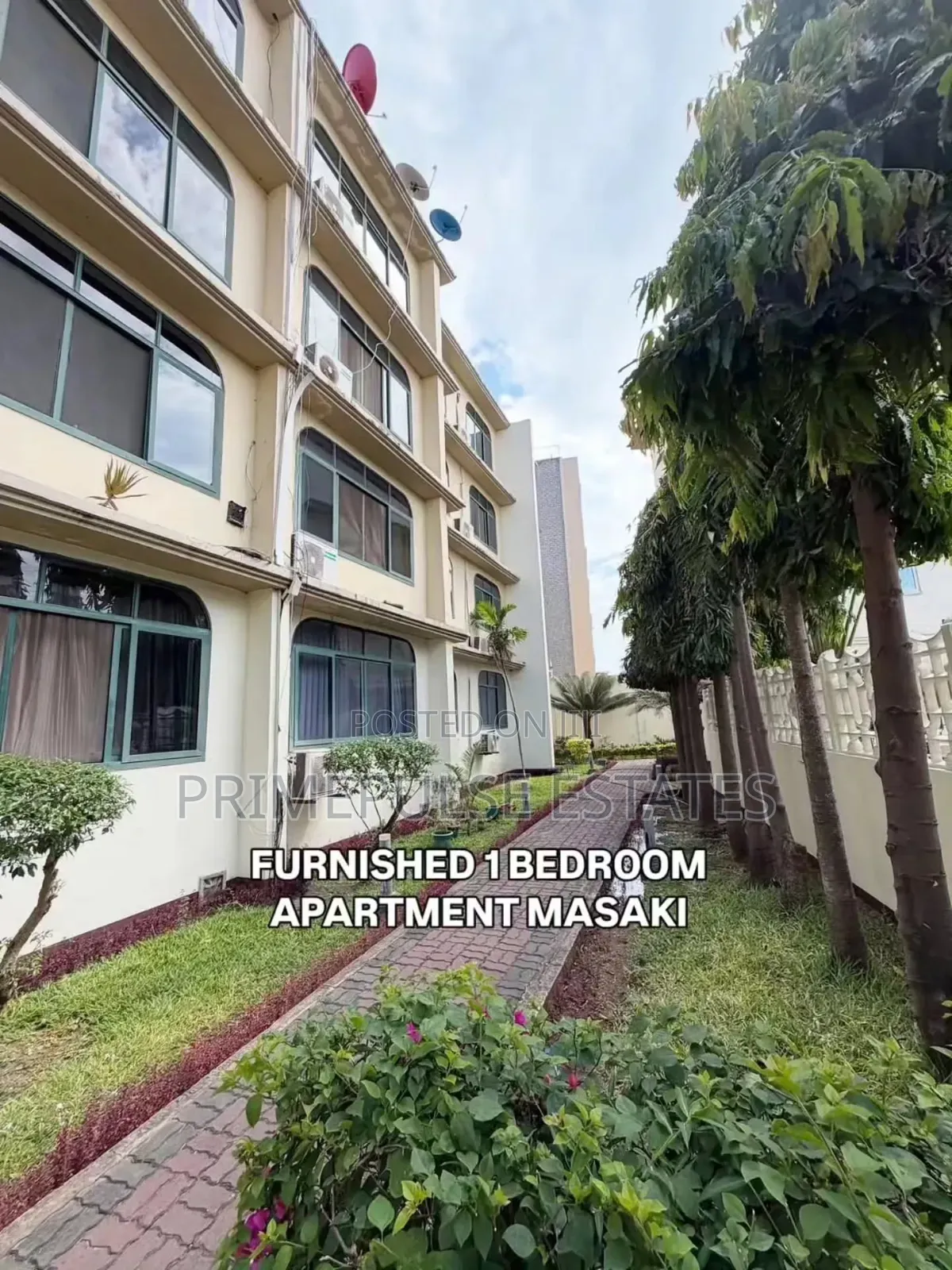 Furnished 1bdrm Apartment in Masaki for rent