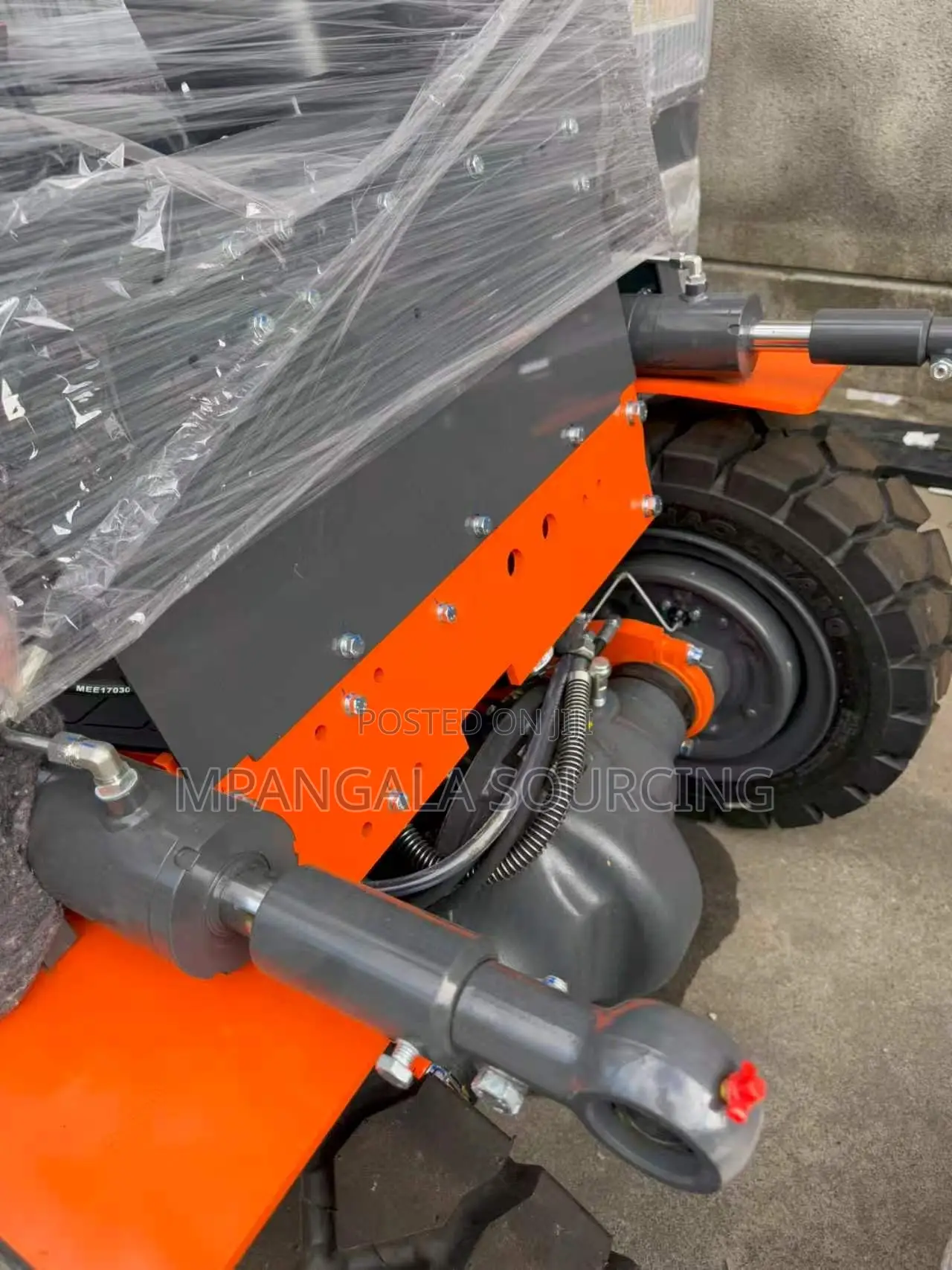 3.5tons 3stages 5metres Diesel Engine Forklift