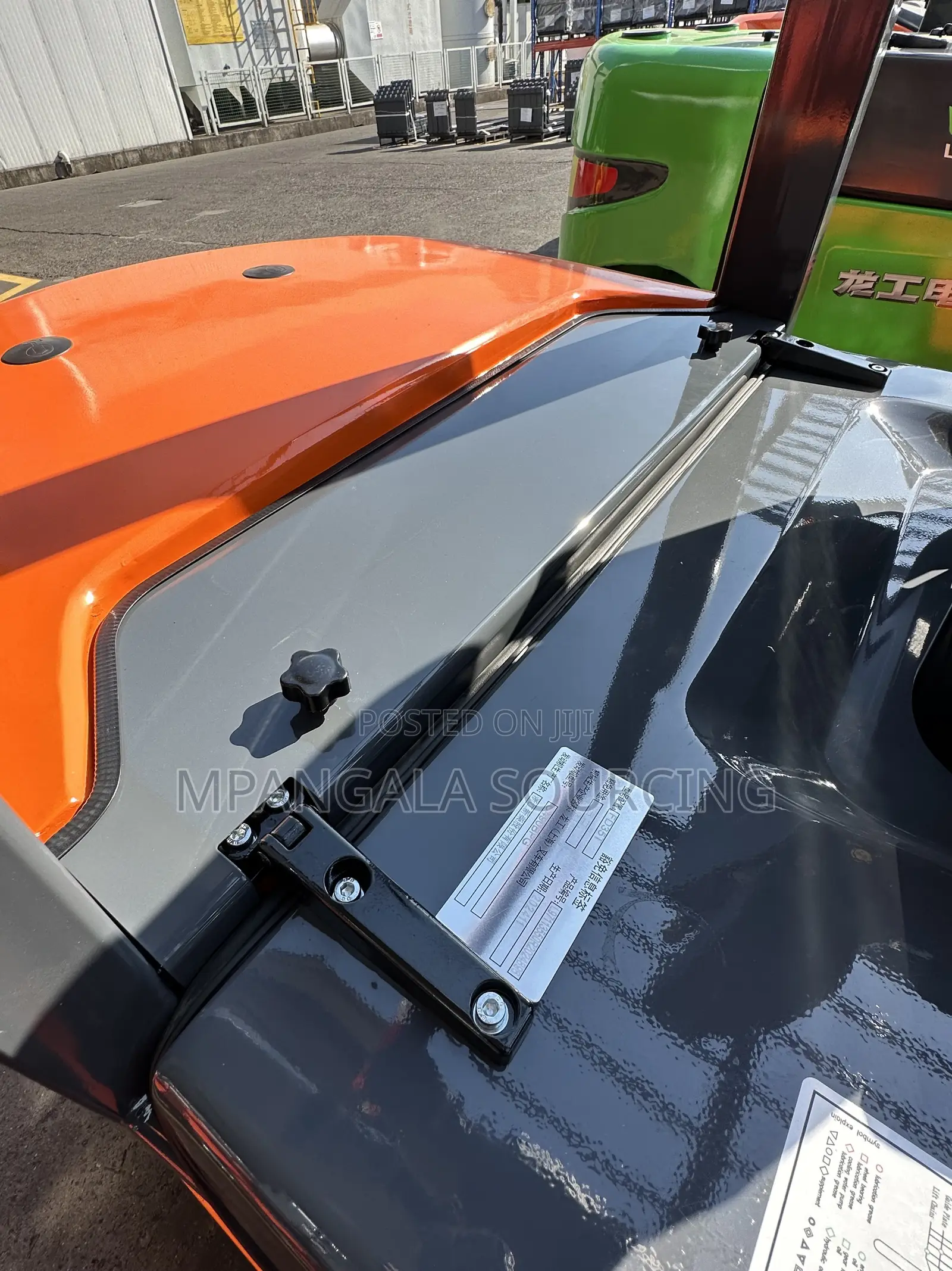 3.5tons 3stages 5metres Diesel Engine Forklift