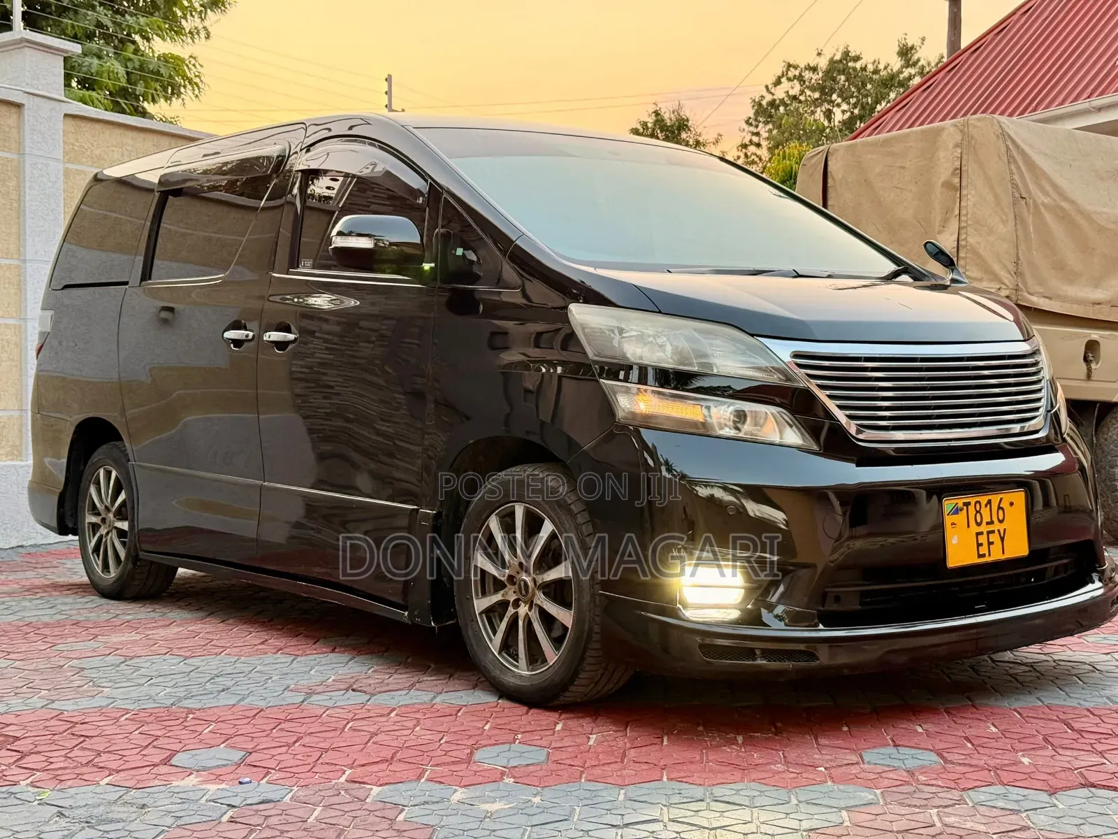 Toyota Vellfire 2012 Black
