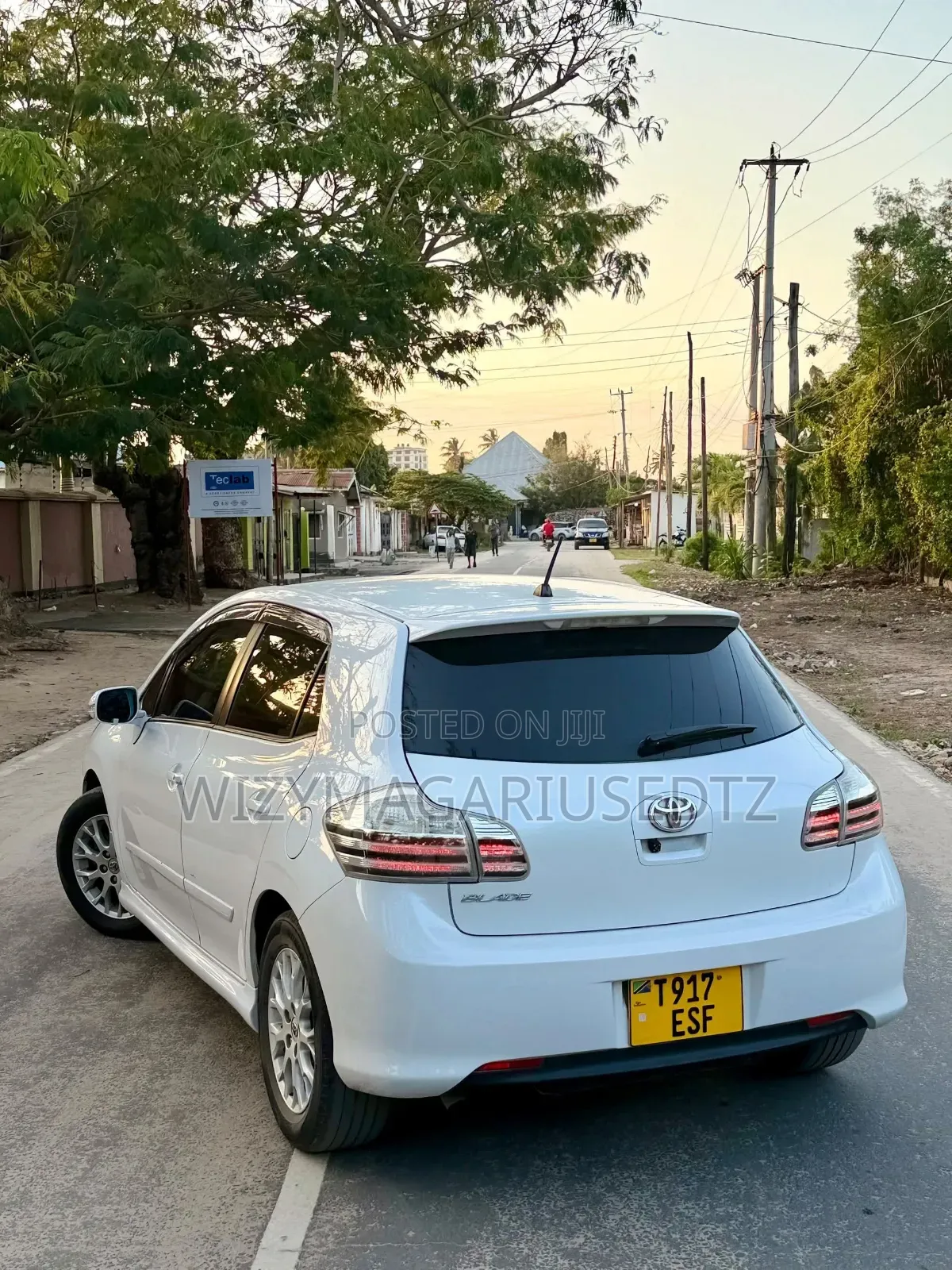 Toyota Blade 2007 Off white
