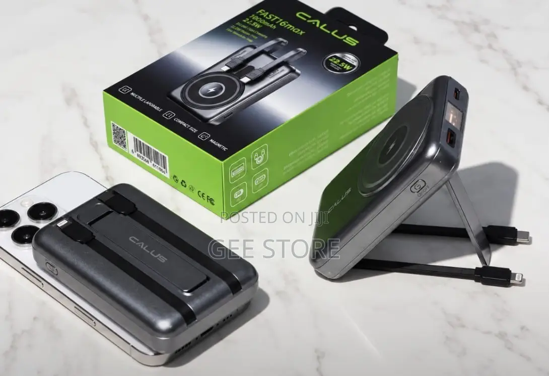 Calus Fast 16 Max 10000mAh Magnetic Wireless Power Bank.