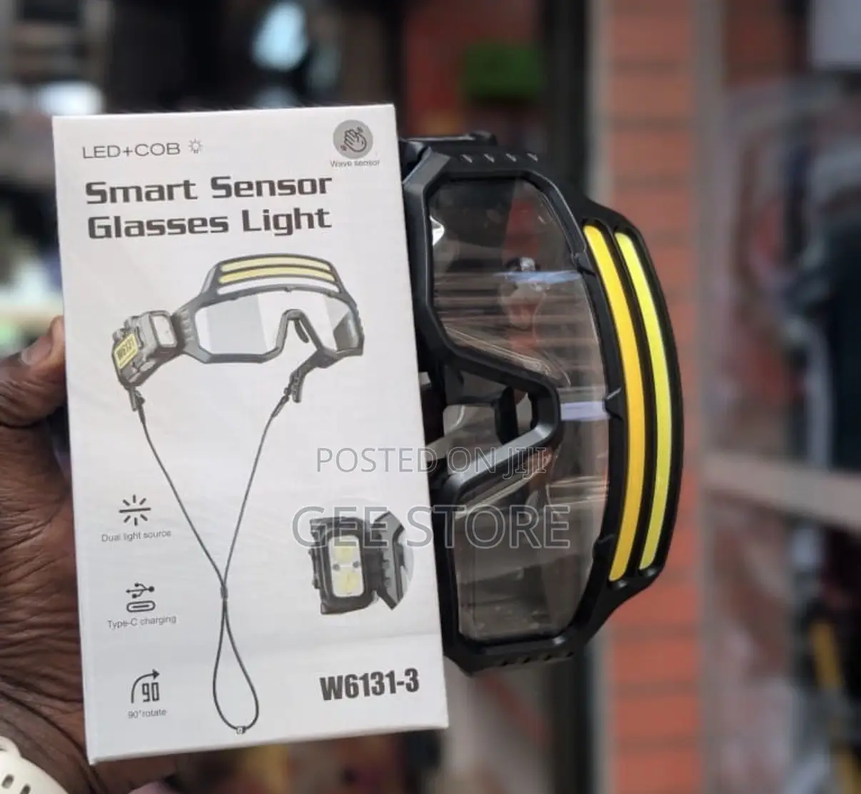Of Smart Sensor Glasses Light (Model W6131-3),