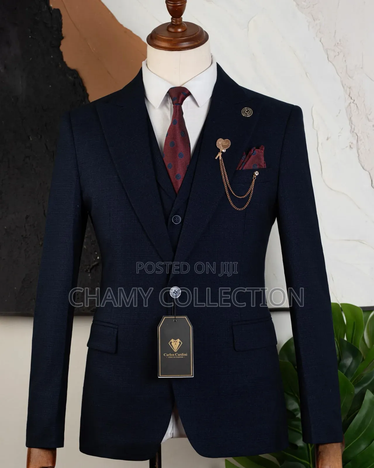 Mens Suits Full Dark Blue