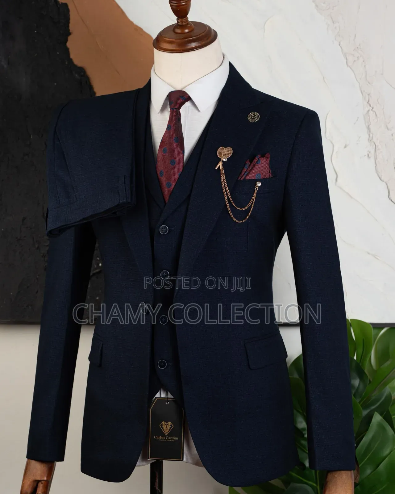 Mens Suits Full Dark Blue