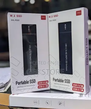 M.2 SSD SHL-R320 Portable Hard Drive Enclosure Box