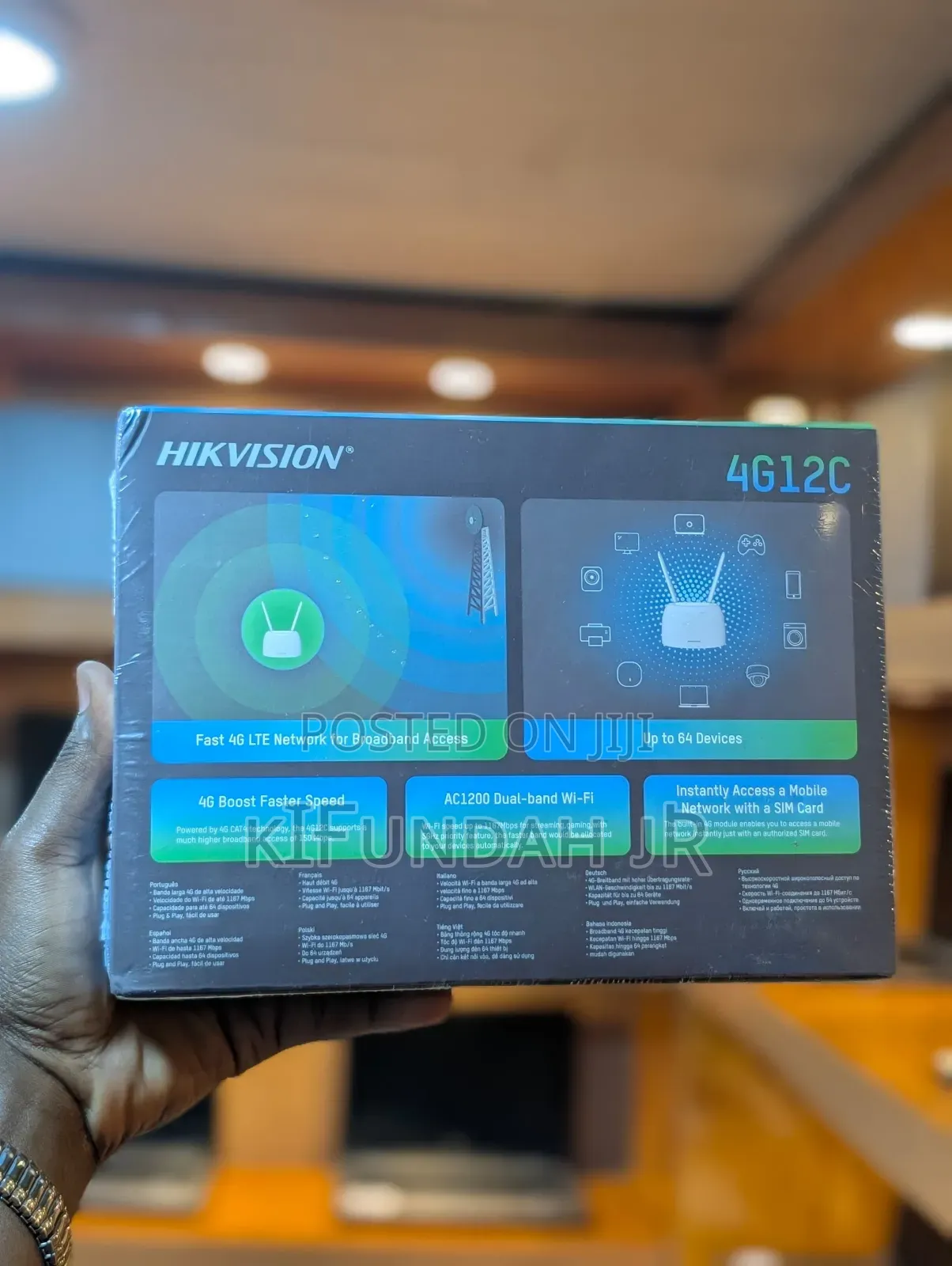Hikvision 4g Router — Wi-Fi Ya Nyumbani Na Biashara