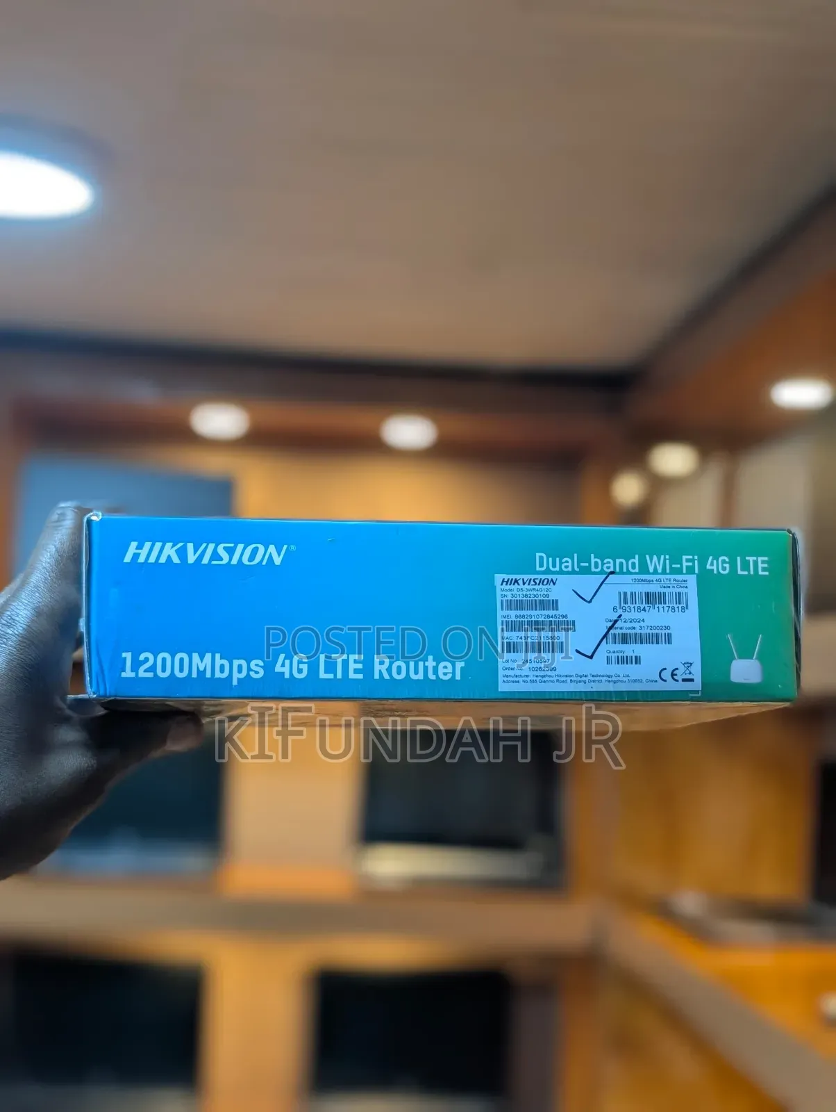 Hikvision 4g Router — Wi-Fi Ya Nyumbani Na Biashara