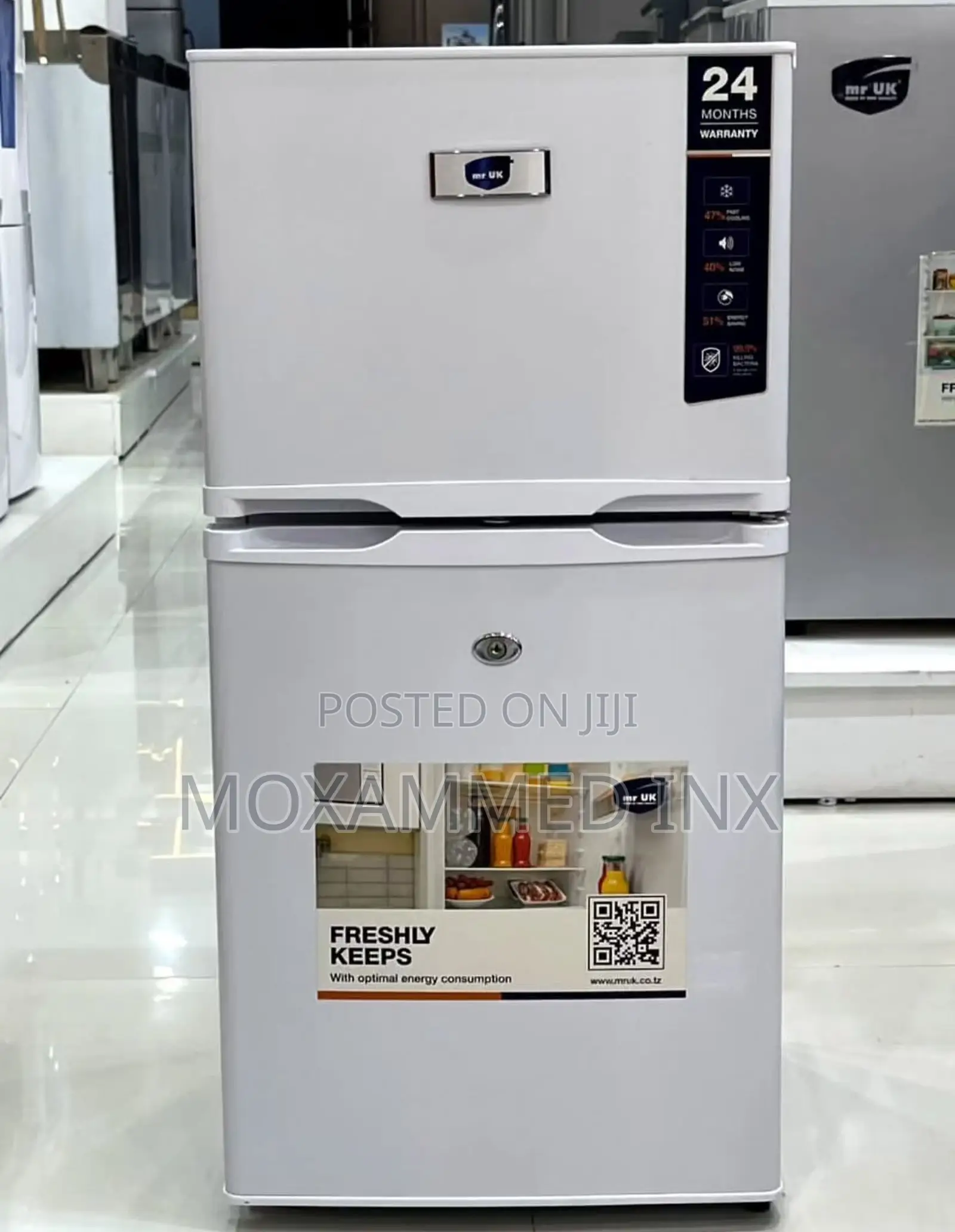 MR UK FRIDGE 80LModel:42Color White v 2 Years warrantyFree Delivery
