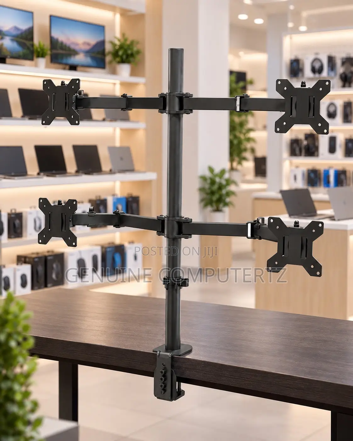 Quad Monitor Arm Stand