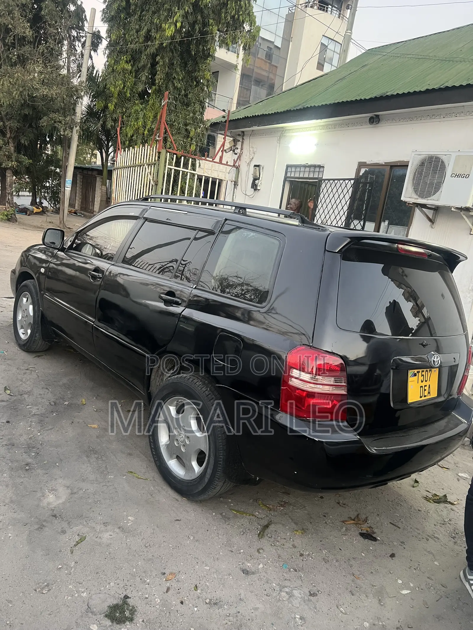 Toyota Kluger 2005 Black
