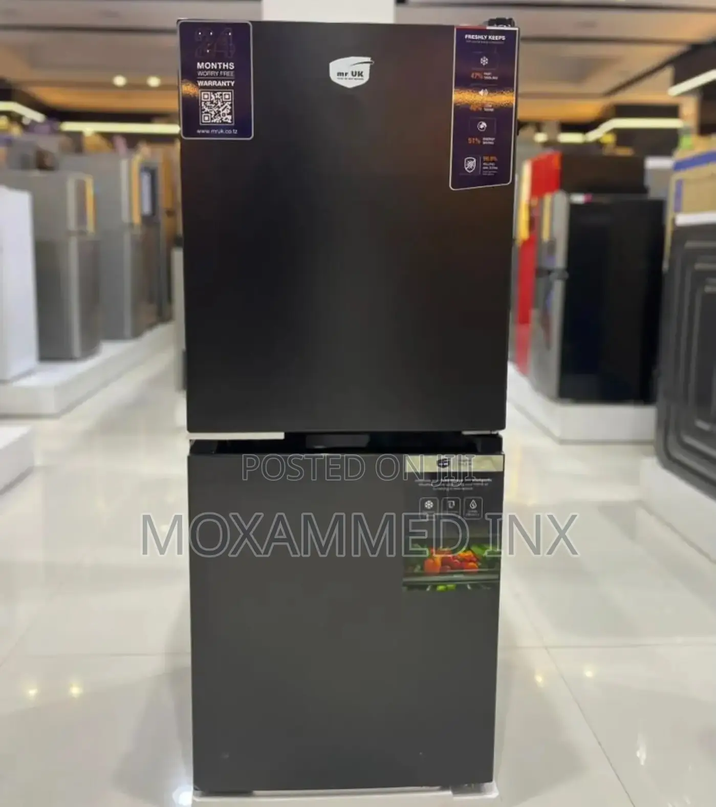 MR UK FRIDGE 140lf71-40-1DISpecificationscomb styleDark Inox Co