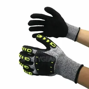 Safety Armoured Impact Resistant Gloves