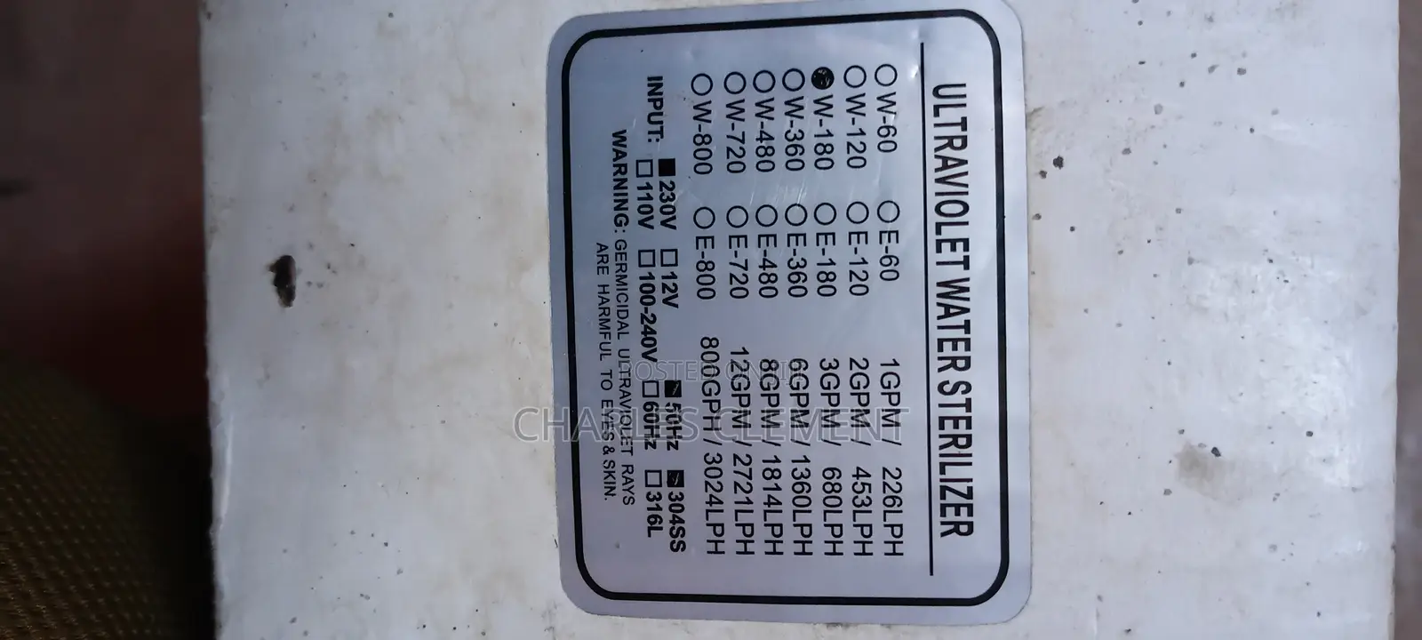 UV Sterlizer