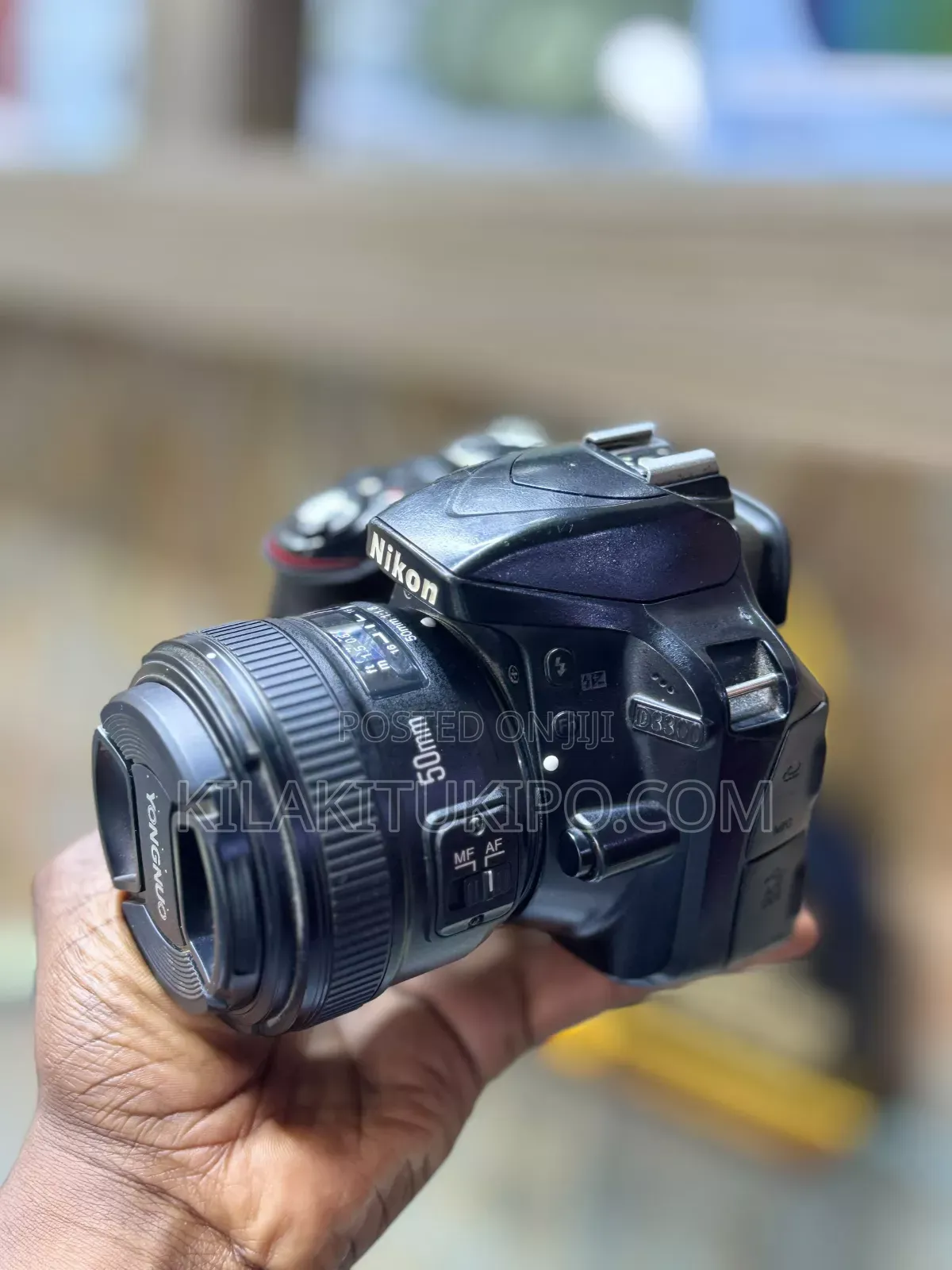 Nikon D3300
Camera Lens 50mm