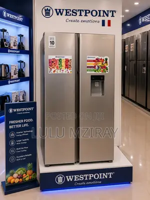 Fridge Side by Side 500Litre