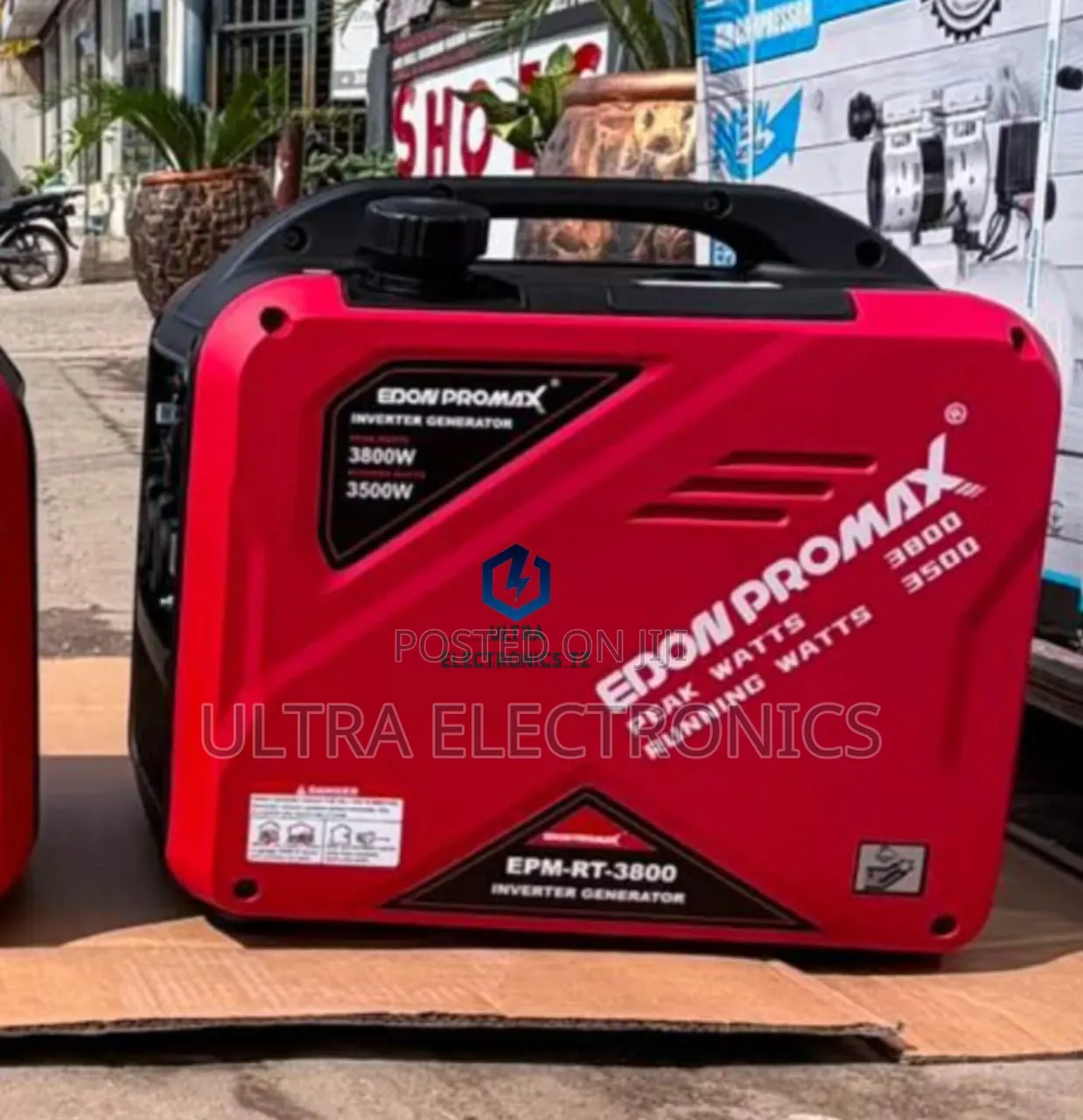 EDON PROMAX Portable Silent Inverter Generator Gasoline With 3800 W