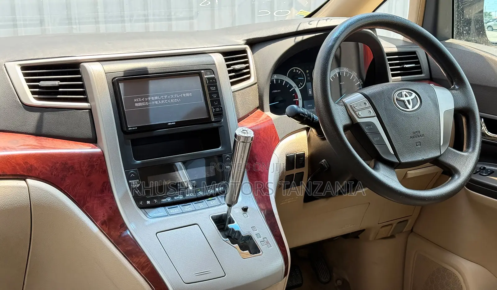 Toyota Alphard 2009 Silver