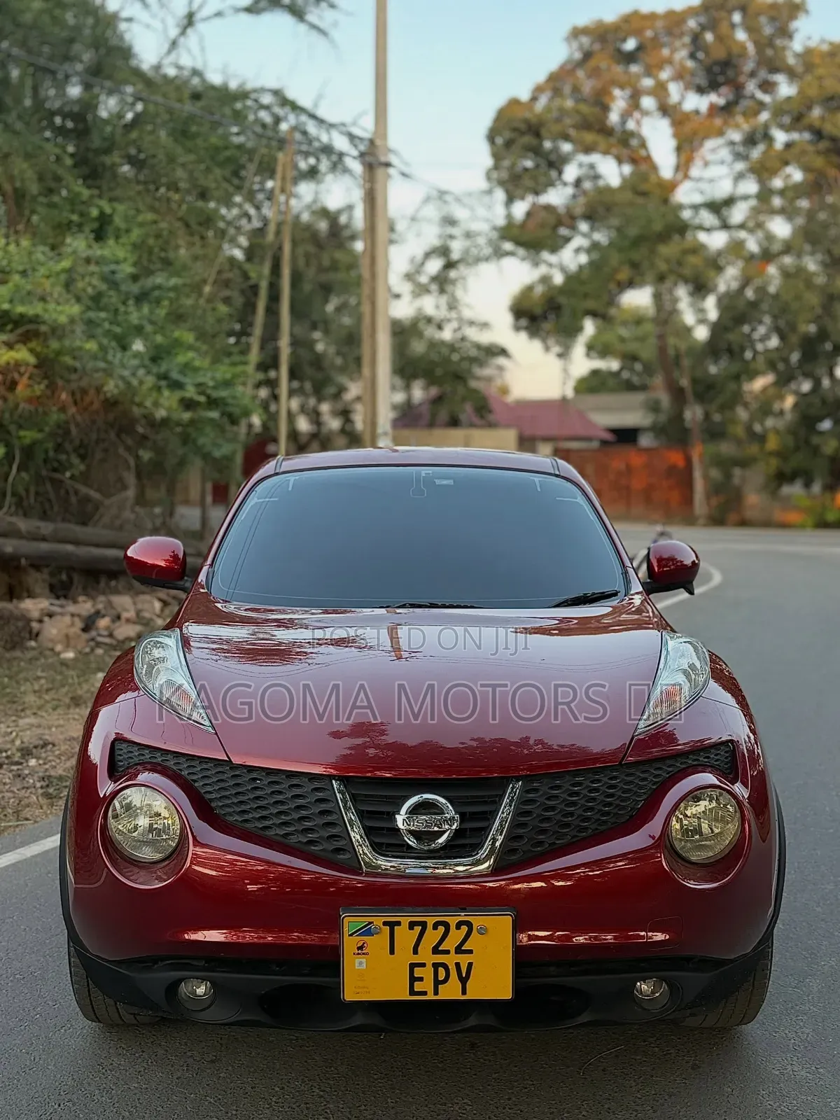 Nissan Juke 2011 Maroon