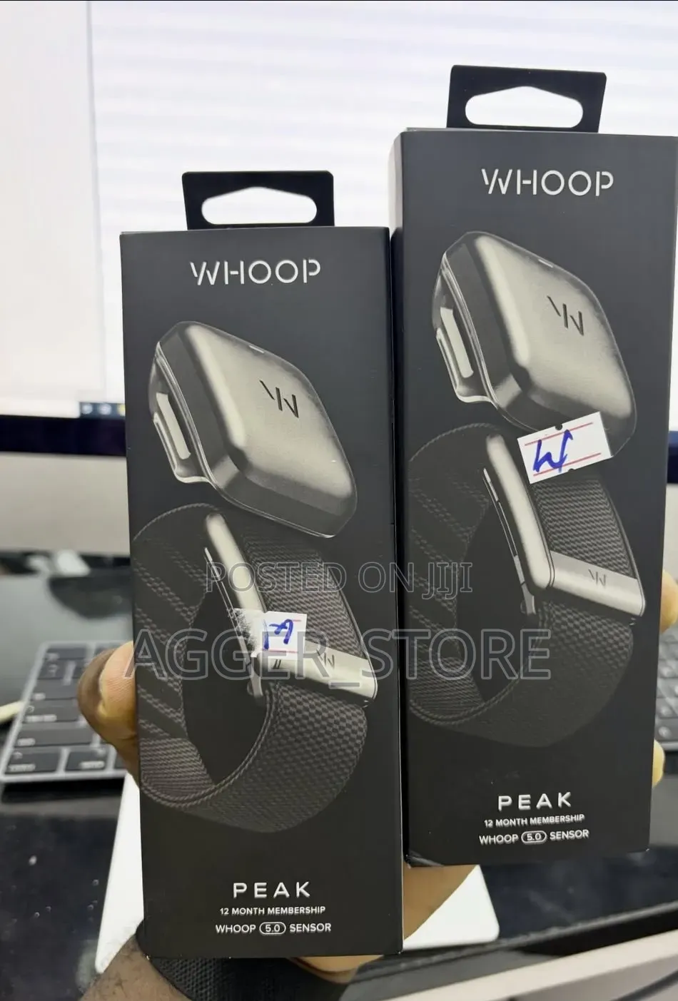 WHOOP Peak 5.0 Health and Fitness Wearable Bundle