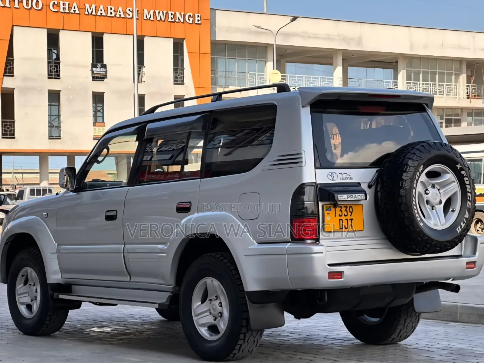 Toyota Land Cruiser Prado 2000 Silver