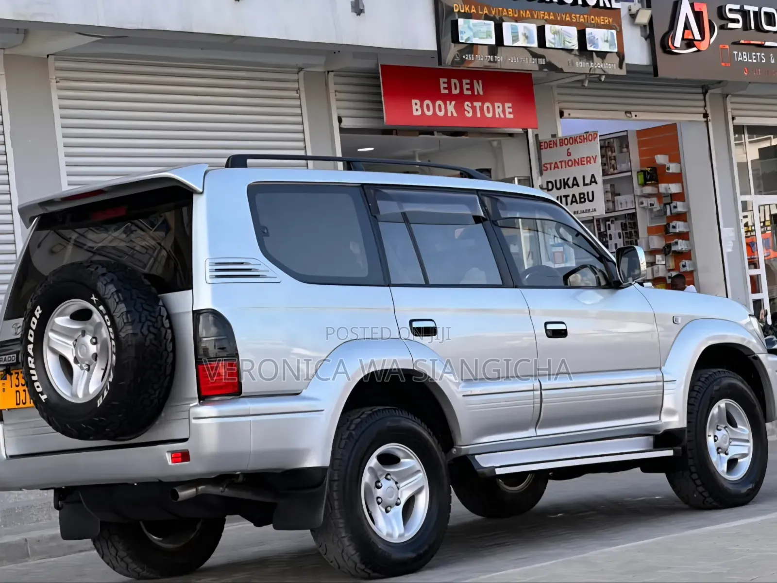 Toyota Land Cruiser Prado 2000 Silver