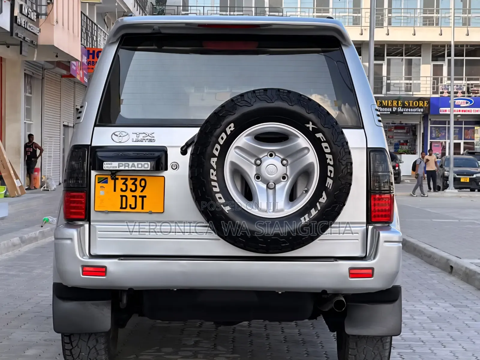 Toyota Land Cruiser Prado 2000 Silver