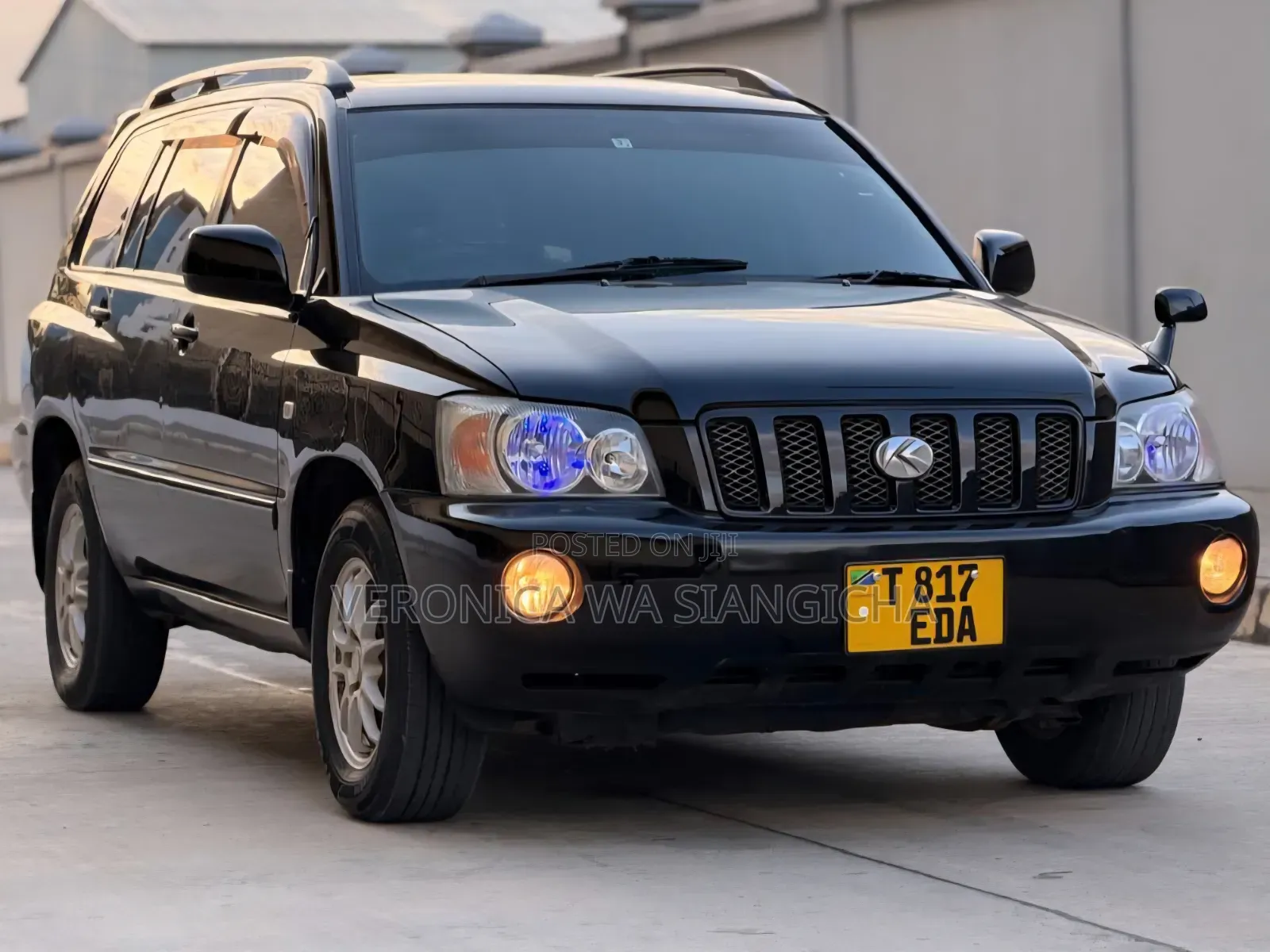 Toyota Kluger 2004 Black