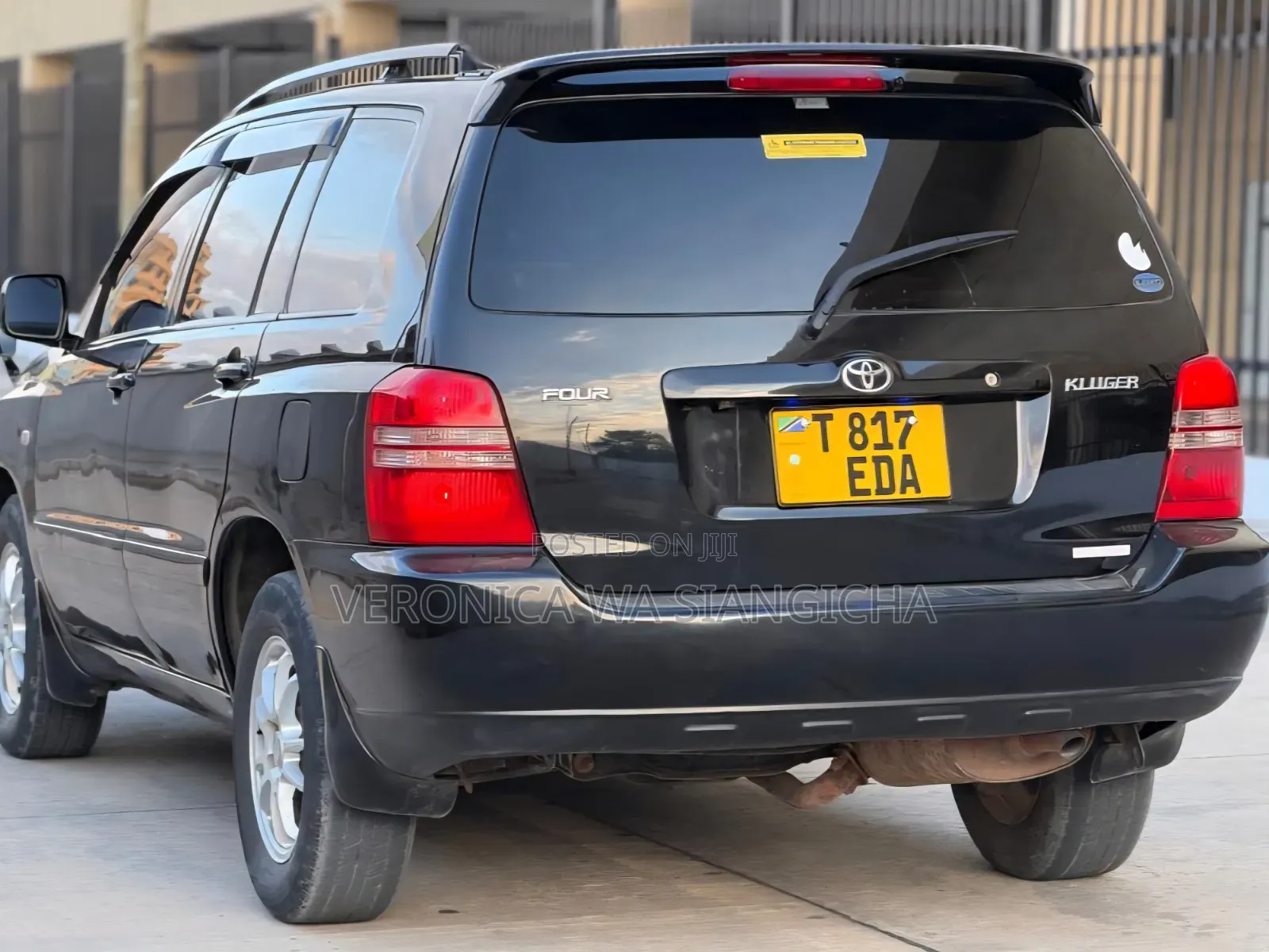 Toyota Kluger 2004 Black