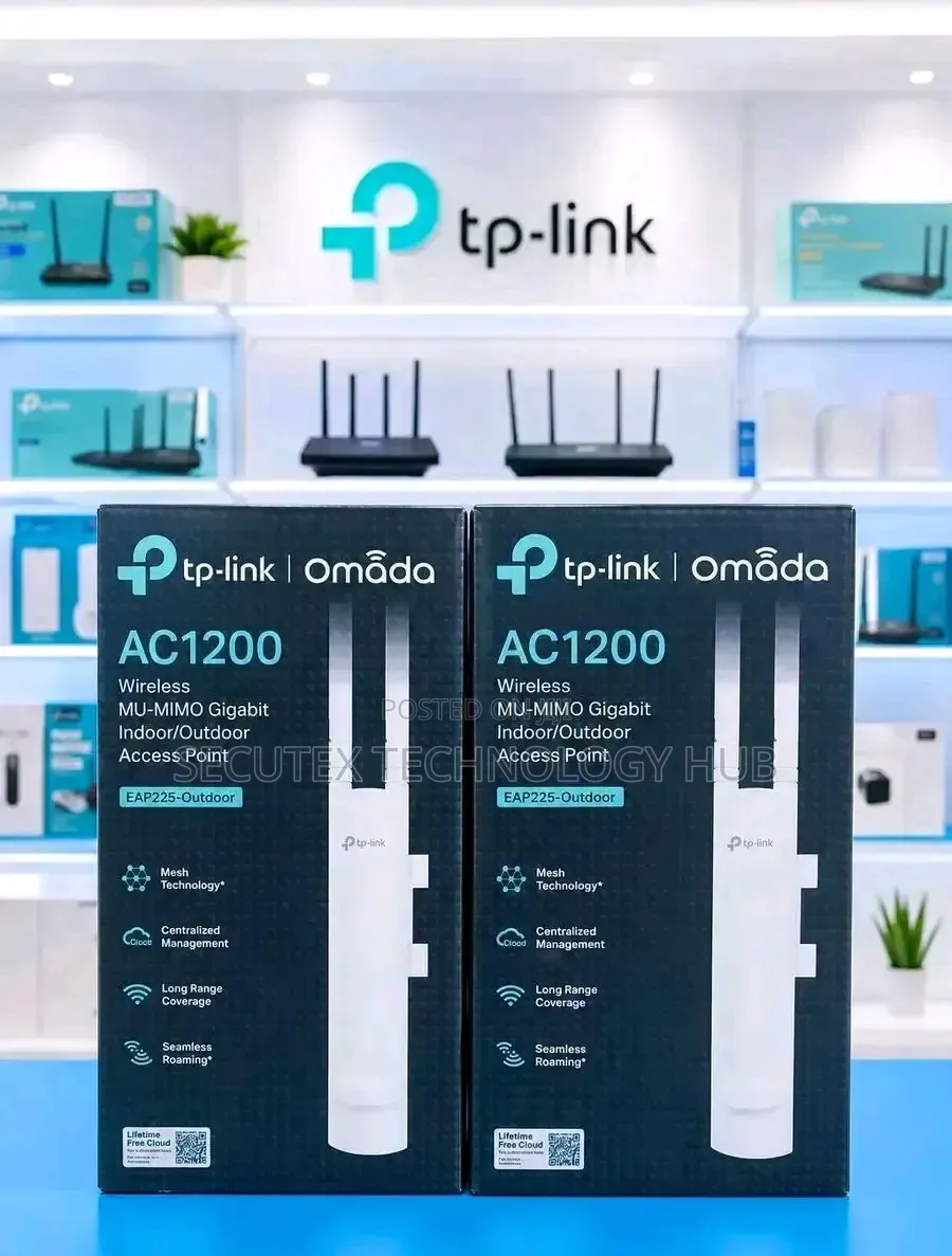 TP-Link Omada EAP225-Outdoor AC1200 Outdoor Wireless Access Point