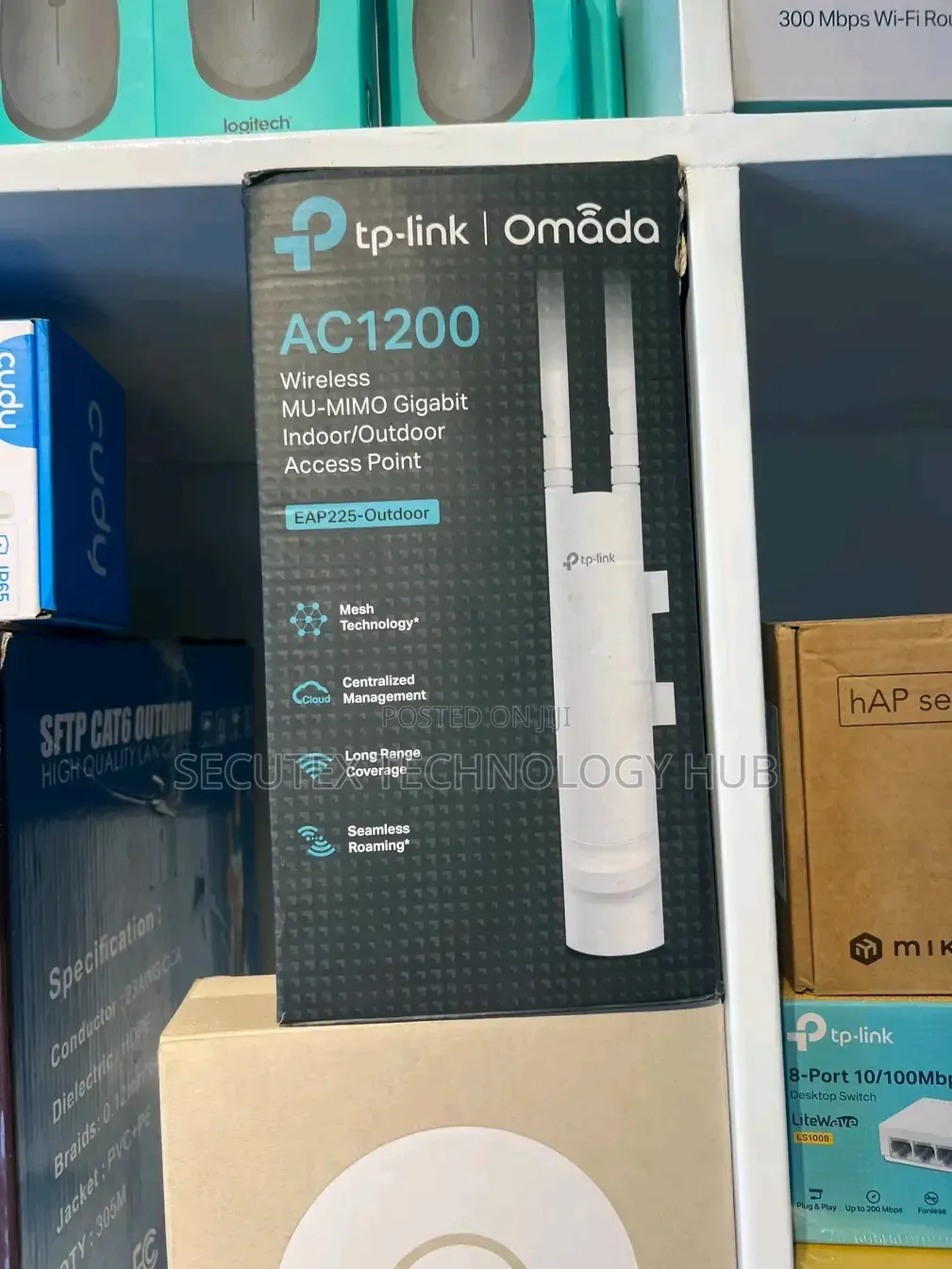TP-Link Omada EAP225-Outdoor AC1200 Outdoor Wireless Access Point