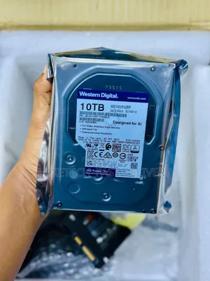 WD Purple Pro 10TB Surveillance Hard Drive – AllFrame AI for NVR/DVR