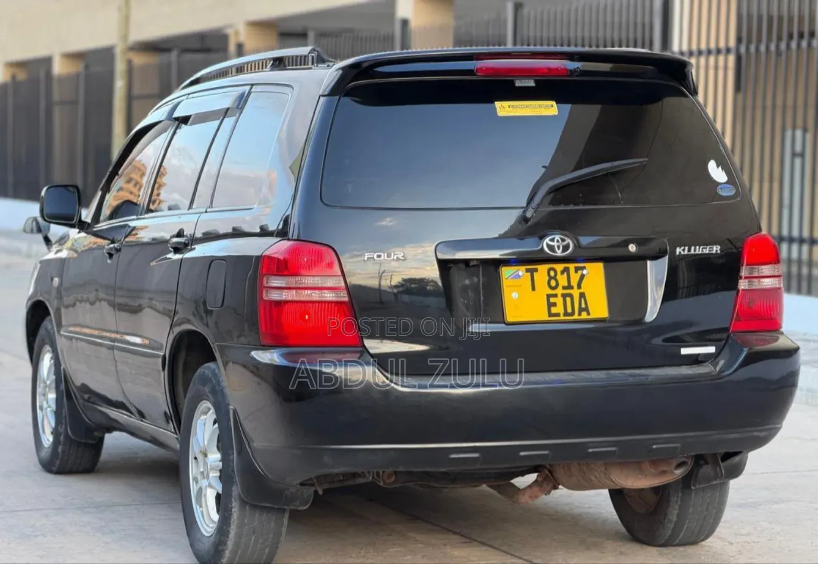 Toyota Kluger 2004 Black