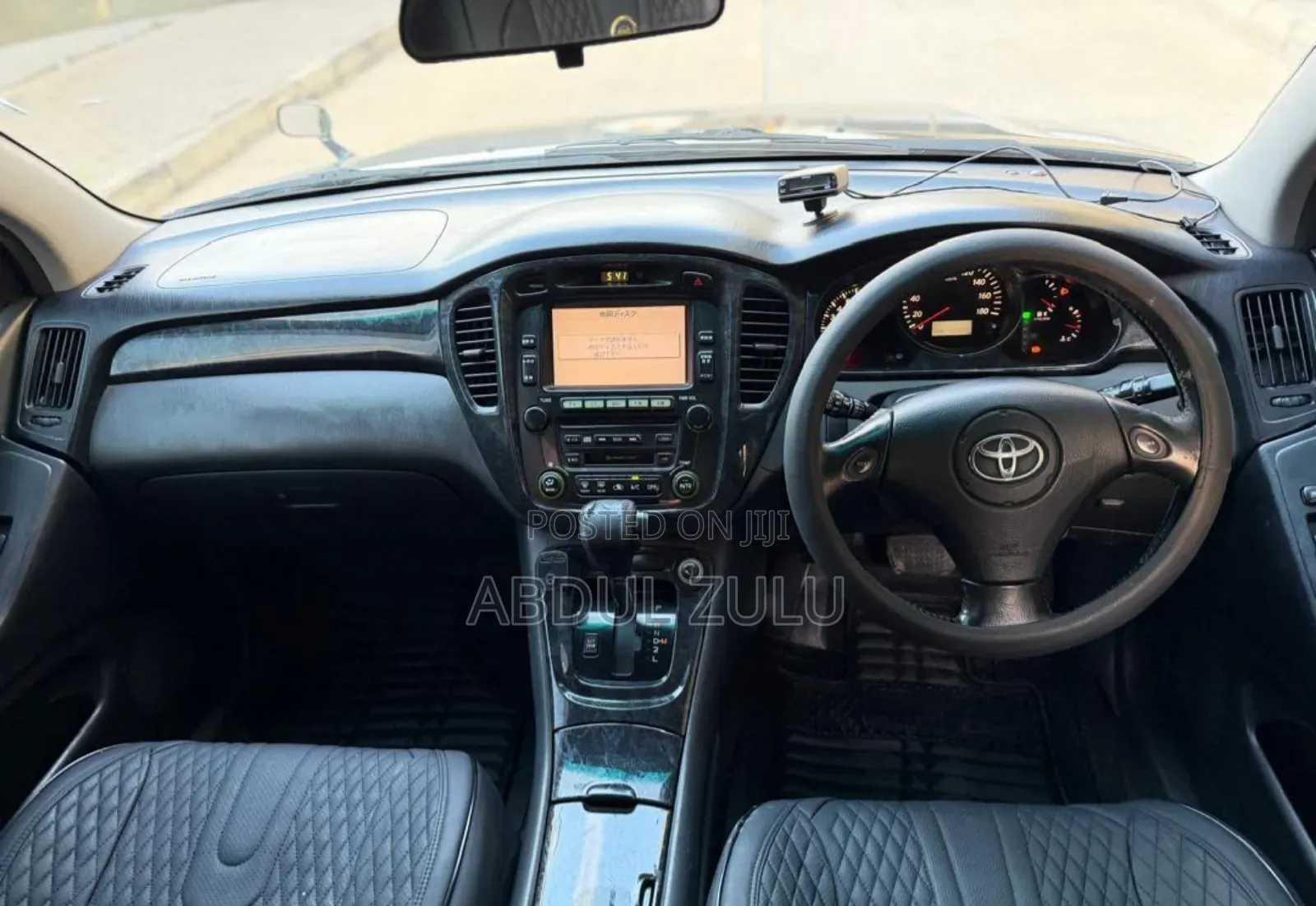 Toyota Kluger 2004 Black