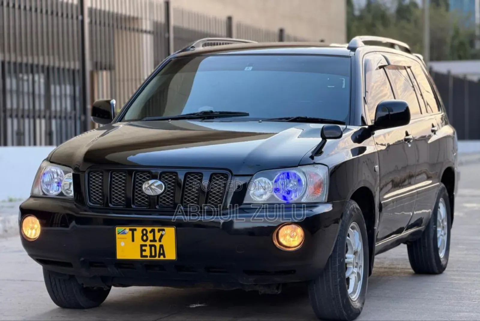 Toyota Kluger 2004 Black