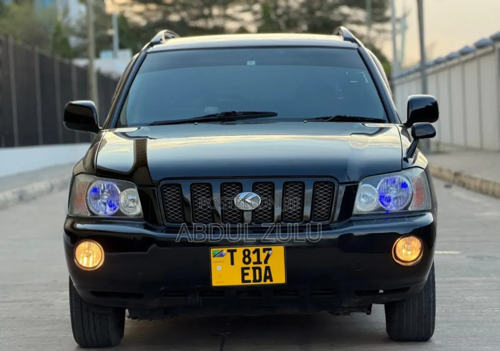 Toyota Kluger 2004 Black