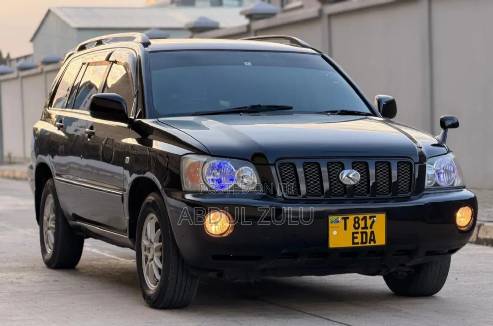 Toyota Kluger 2004 Black