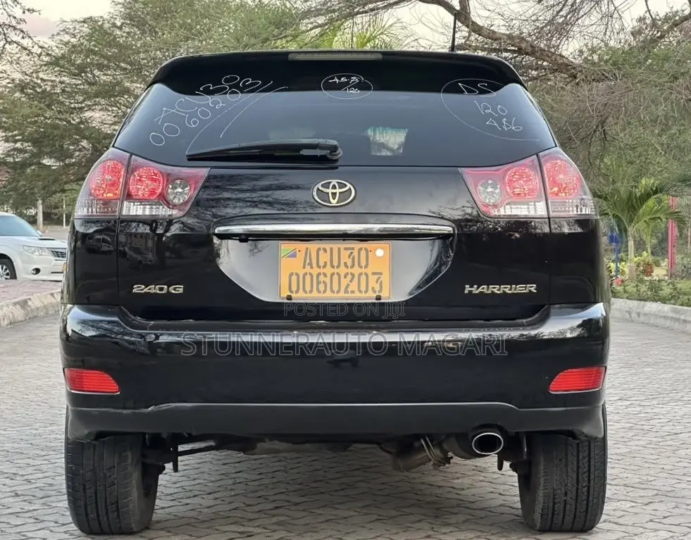 Toyota Harrier 2007 Black