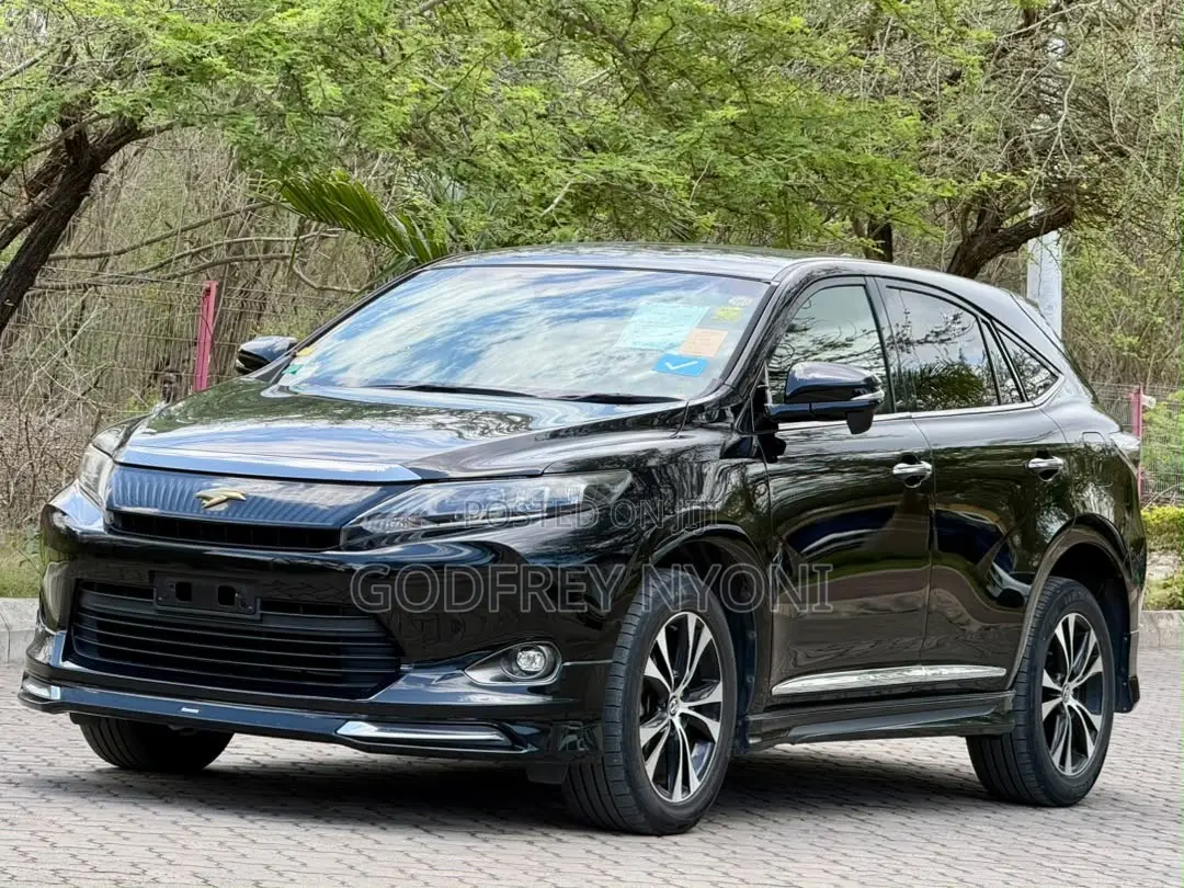 Toyota Harrier 2016 Black