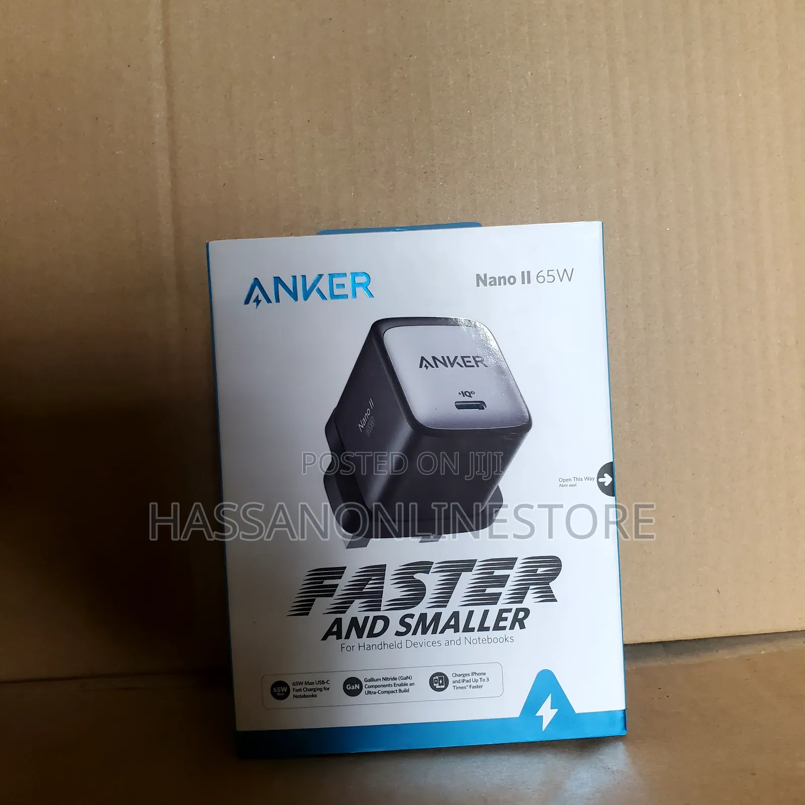 Anker 715 Charger A2663k11 Nano Ii 65w Fast Charging Compact Charger