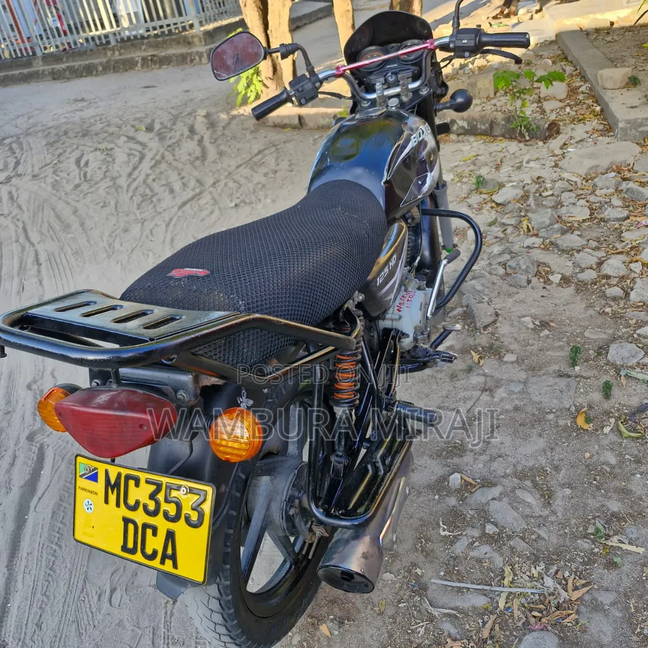 Bajaj Boxer 125 2025 Black