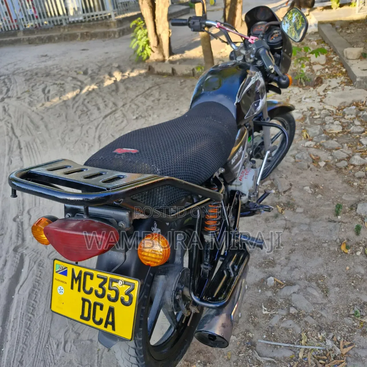 Bajaj Boxer 125 2025 Black