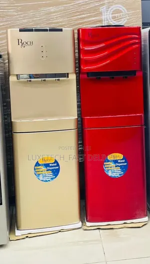 Roch Water Dispenser 3 Taps With Fridge (Gold)