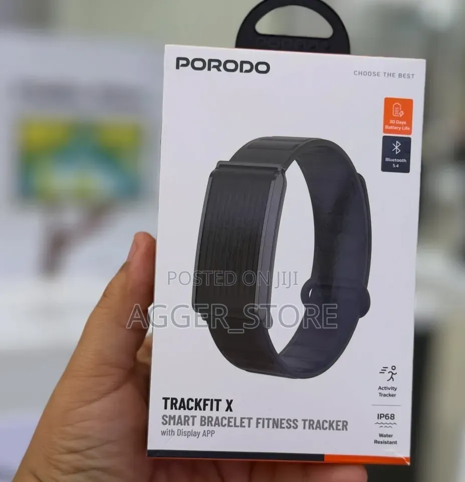Porodo Trackfit X Smart Bracelet Fitness Tracker