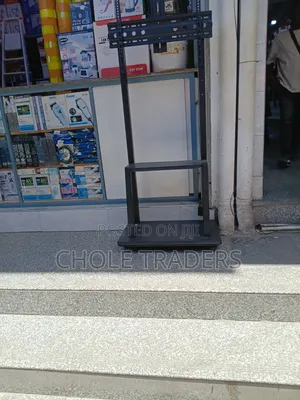 Mobile TV Trolley / Cart / Floor Stand With Lock Wheels (32-75 Inches)
