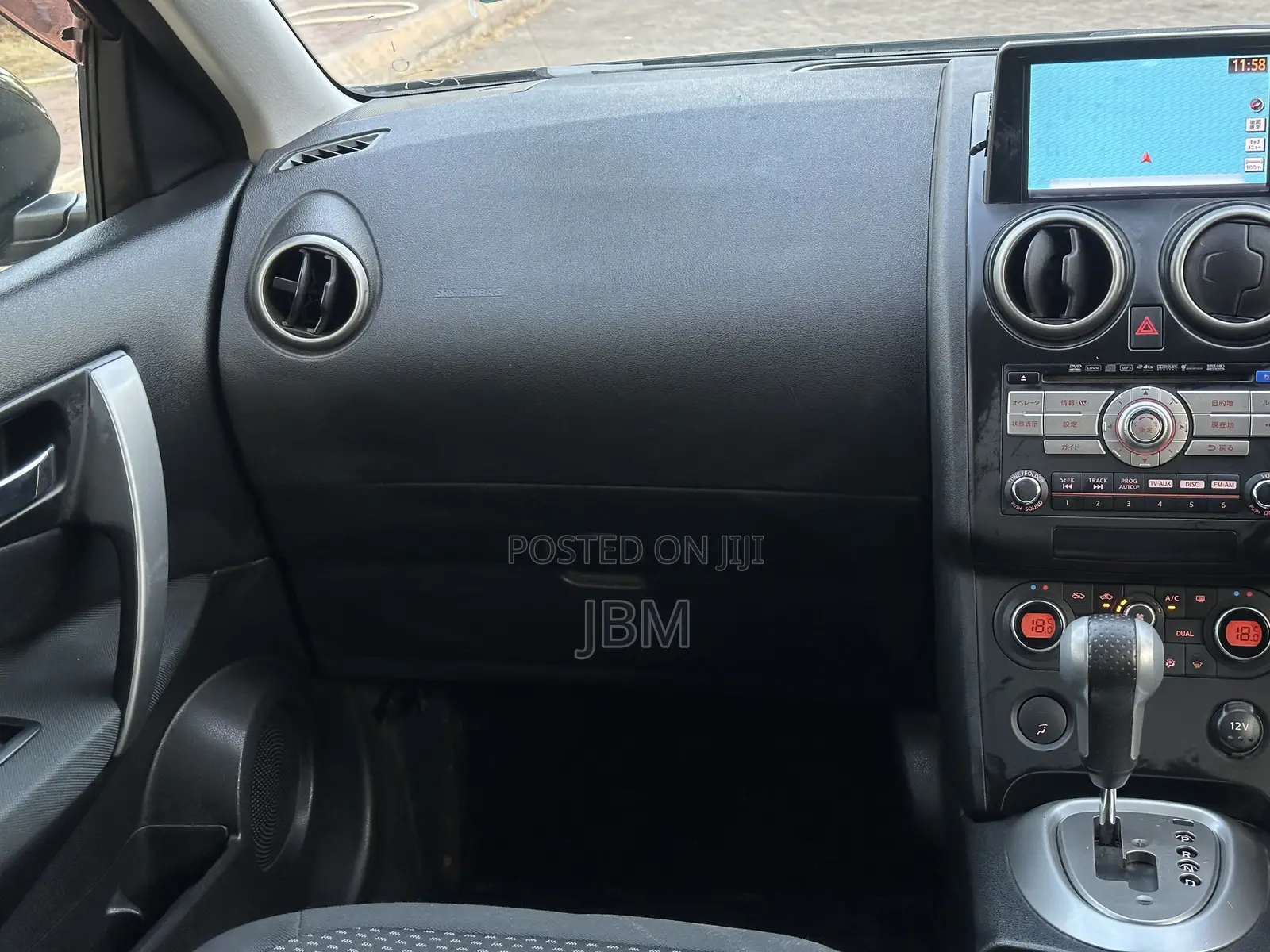 Nissan Dualis 2010 Black
