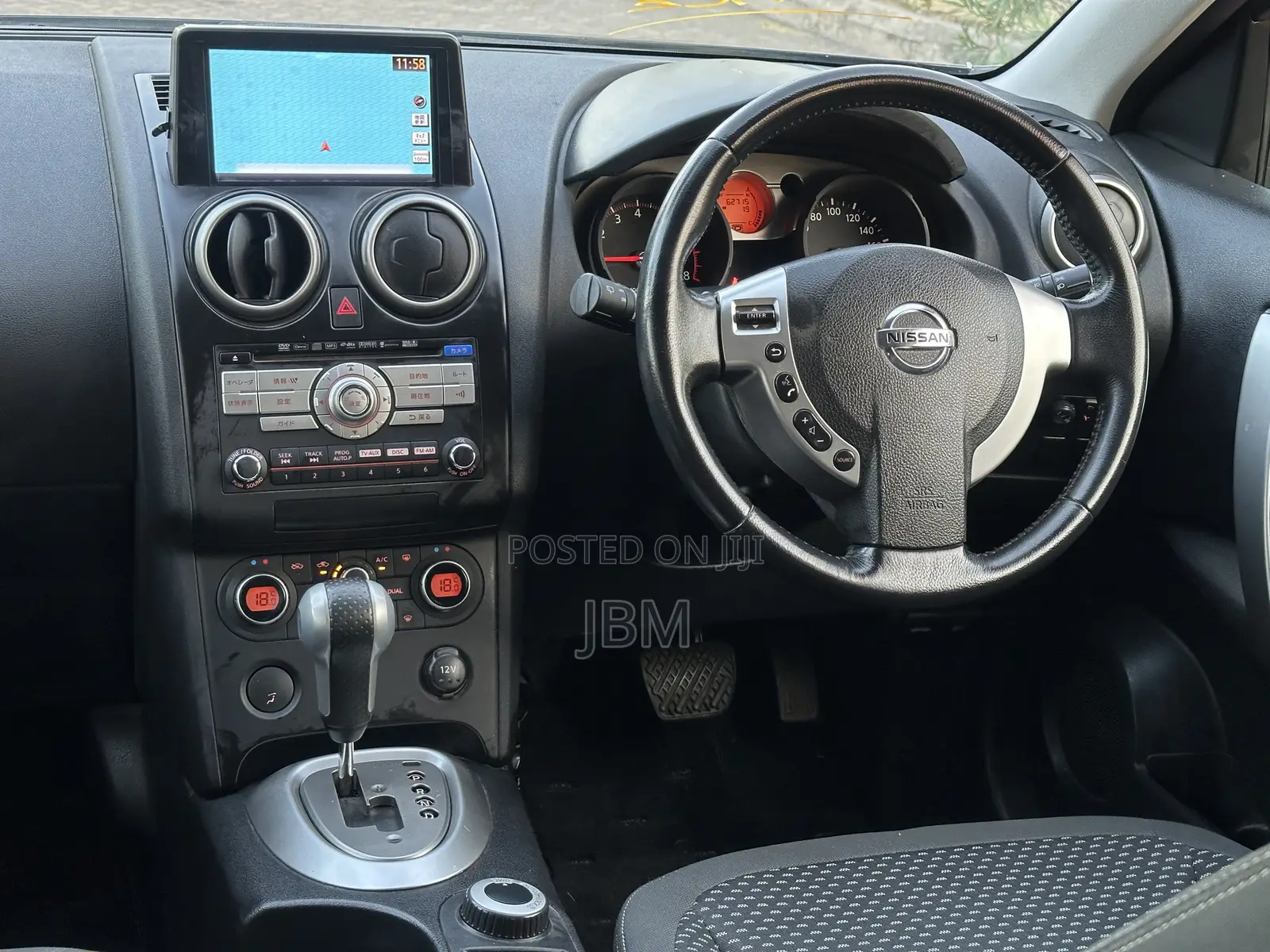 Nissan Dualis 2010 Black