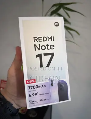 New Xiaomi Redmi Note 17 256 GB Black